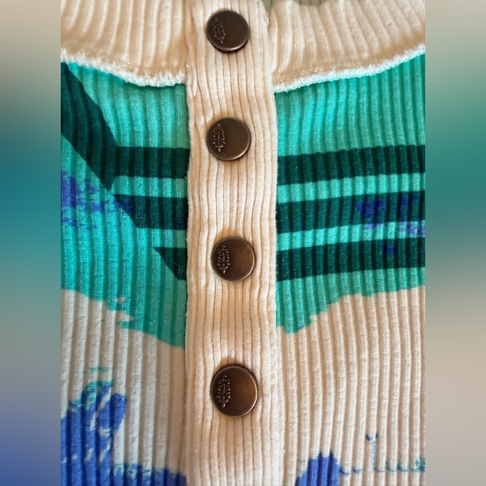 FREE PEOPLE Long Sleeve Ski Top -M - Picture 9 of 11